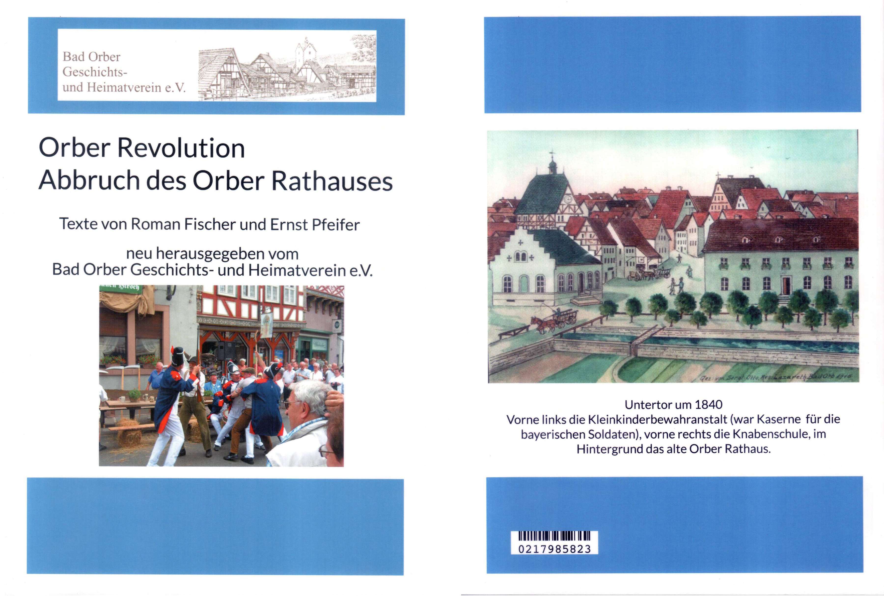 Bild: Buch »Orber Revolution Abbruch des Orber Rathauses«